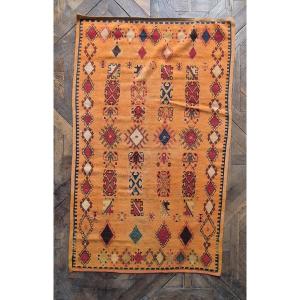 Berber Kelim Carpet From The Atlas Mid-20th Century