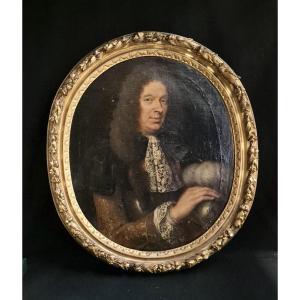 Portrait Of An Officer In Armor, Late 17th Century