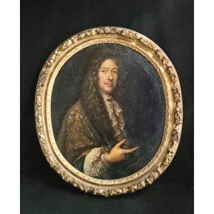 Portrait Of A Gentleman With A Wig, 17th Century