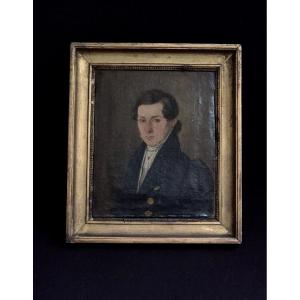 Portrait Of A Man In Frock Coat, Early 19th Century