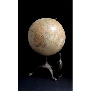 18-inch Globe By Rand Mcnally & Co Cira 1900