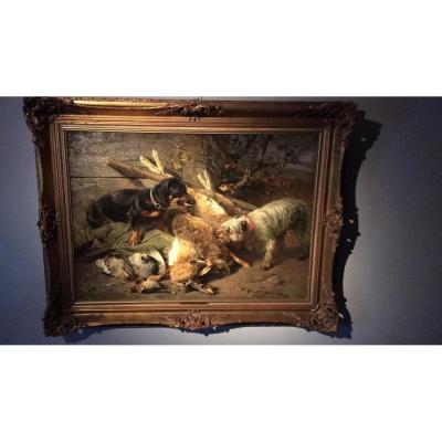 « Scène De Chasse » - H. Biedermann- Arendts