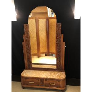 Art Deco Mirror Console