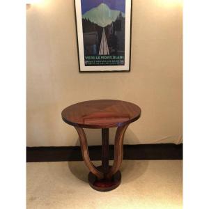 Art Deco Pedestal Table