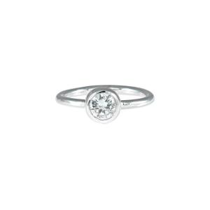 Solitaire Ring With Lfg Paris Certificate