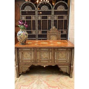 Syrian Office In Marquetry