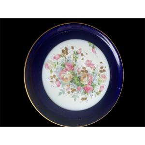 Large Vintage Porcelain Plate 