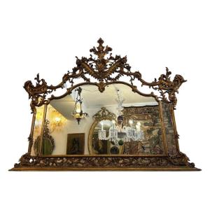 19th Century Gilded Mirror 