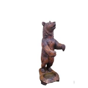 Black Forest, Bear Umbrella Stand, Late 19th Early 20th Century