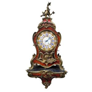 "boulle" Tortoiseshell Cartel H126cm, On Console, Napoleon III, 19th Century