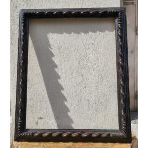 Carved Wooden Frame, 124 X 103cm, 17th Century