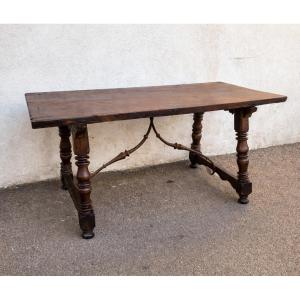 Spanish Walnut Table, 17th Century