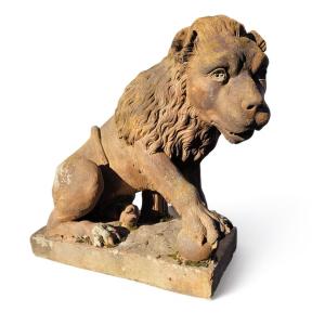 Terracotta Lion, 18th Century