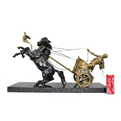 Char Roman, Domenech Pfeffer, Sculpture End Of The XIXth Century