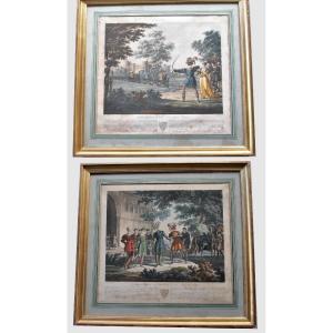 Framed Prints: The Young Sargines And Philippe Auguste, XIXth Century