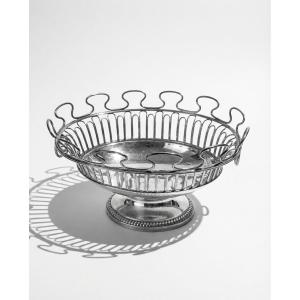 Louis XVI Style Silver-plated Metal Wine Cooler - Late 19th Century 