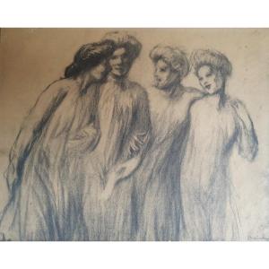 Théophile Alexandre Steinlen - Les Midinettes