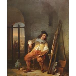 Petrus Kremer - The Painter Adriaen Brouwer In Spanish Prison