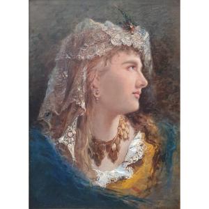 Henri Langerock - Young Russian Girl