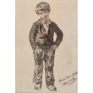 Ulysses Butin - Portrait Of A Little Fisherman