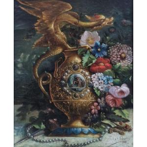 Marguerite Jacquelin - Still Life With Dragon