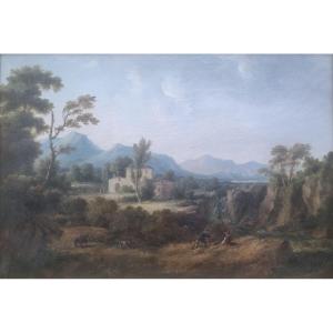 George Barrett (attributed To) - Animated Landscape