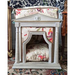 Pet Kennel, Reminiscent Of A Neoclassical Architectural Temple.