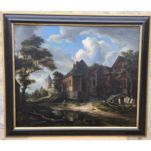 Early 19th Century, After “farmhouses And A Tower” By Jacob Van Ruisdael (taft Museum Of Art).  