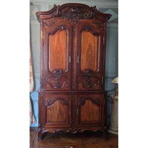 Solid Mahogany And Island Wood Port Furniture, Mid-18th Century.  
