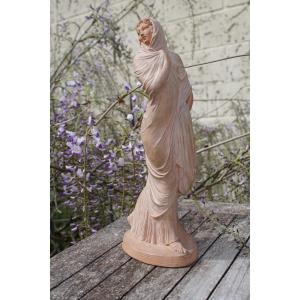 Joseph-emmanuel Cormier Dit Joe Descomps - Tanagra In Terracotta