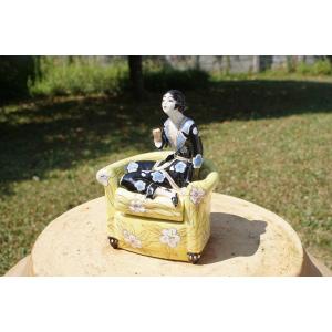 Art Deco Ceramic Box