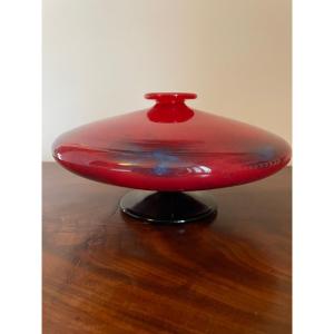 Spinning Top Vase By Charles Schneider 