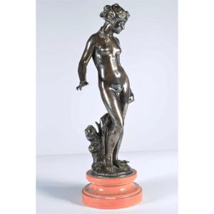 25% Discount -   Nature's Awakening - Silvered Bronze Statuette –