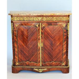  - Buffet  Height In Rosewood And Satin - Period Napoleon III