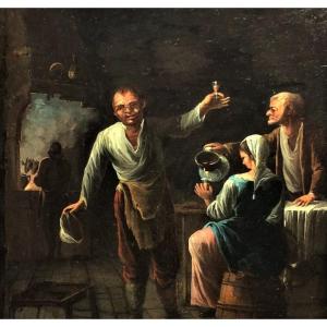  25% Discount - Tavern Scene - Dutch School - Late 17th Century