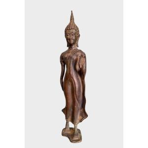 Thai Walking Buddha, 19th Century