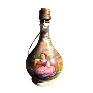 French Porcelain Lamp "old Paris"