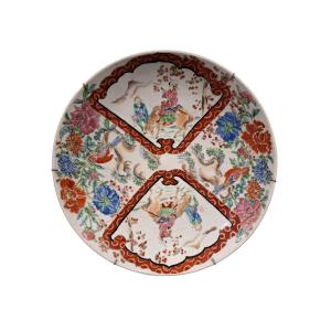 Large Japanese Kutani Plate