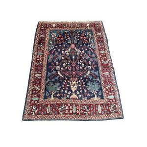 Antique Iranian Handmade Tabriz Rug