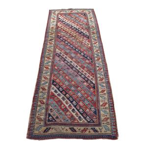 Antique Handmade Caucasian Rug Gendje