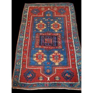 Antique Handmade Armenian Kazak Rug