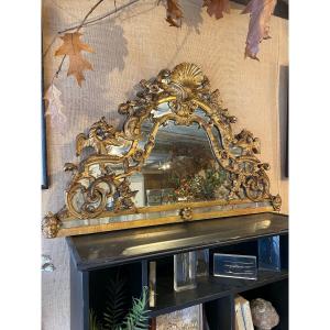 18th Century Mirror Pediment