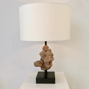 Sand Rose Lamp, Circa 1970, Belgium