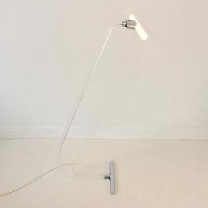 Lucite Floor Lamp By Peter Hamburger For Knoll, Circa 1970