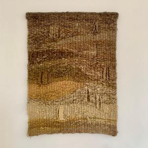 Decorative Wool Tapestry, Circa 1975, France.