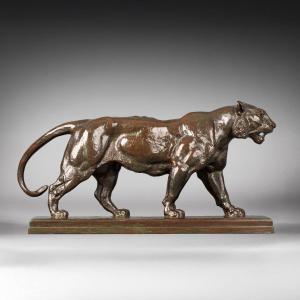 Walking Tiger, Antoine-louis Barye (1795 - 1875)