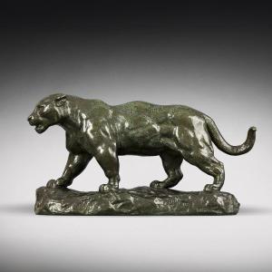 Walking Jaguar No. 1 (naturalist Terrace) Antoine-louis Barye (1795-1875)