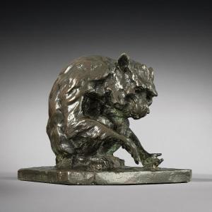 Sitting Monkey Guido Righetti (1875 - 1958)