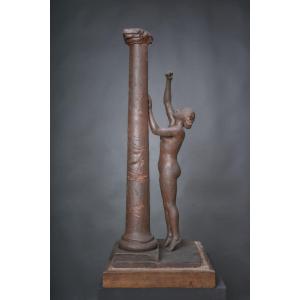 Large Wax Study Of An Unknown Artist, France, 1920s