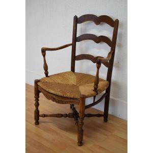 Provencal Armchair In Walnut